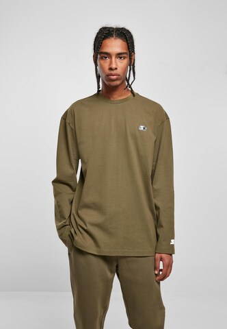Starter Black Label Shirt in Grün: Vorderseite