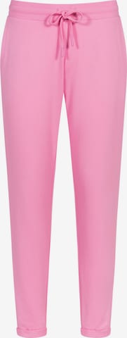 Coupe slim Pantalon Mey en rose : devant