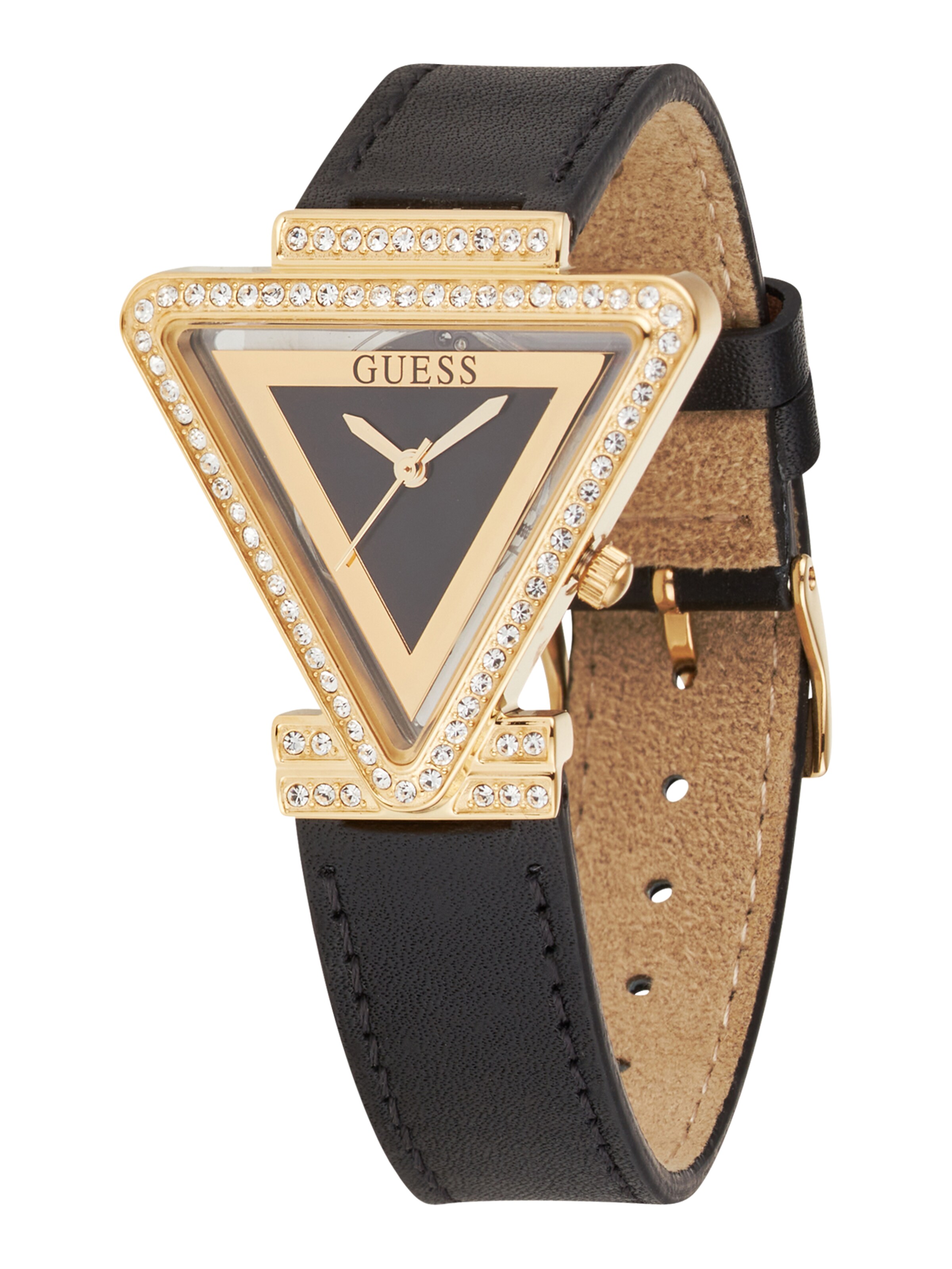 Montre à affichage analogique 'Fame' GUESS en or : devant