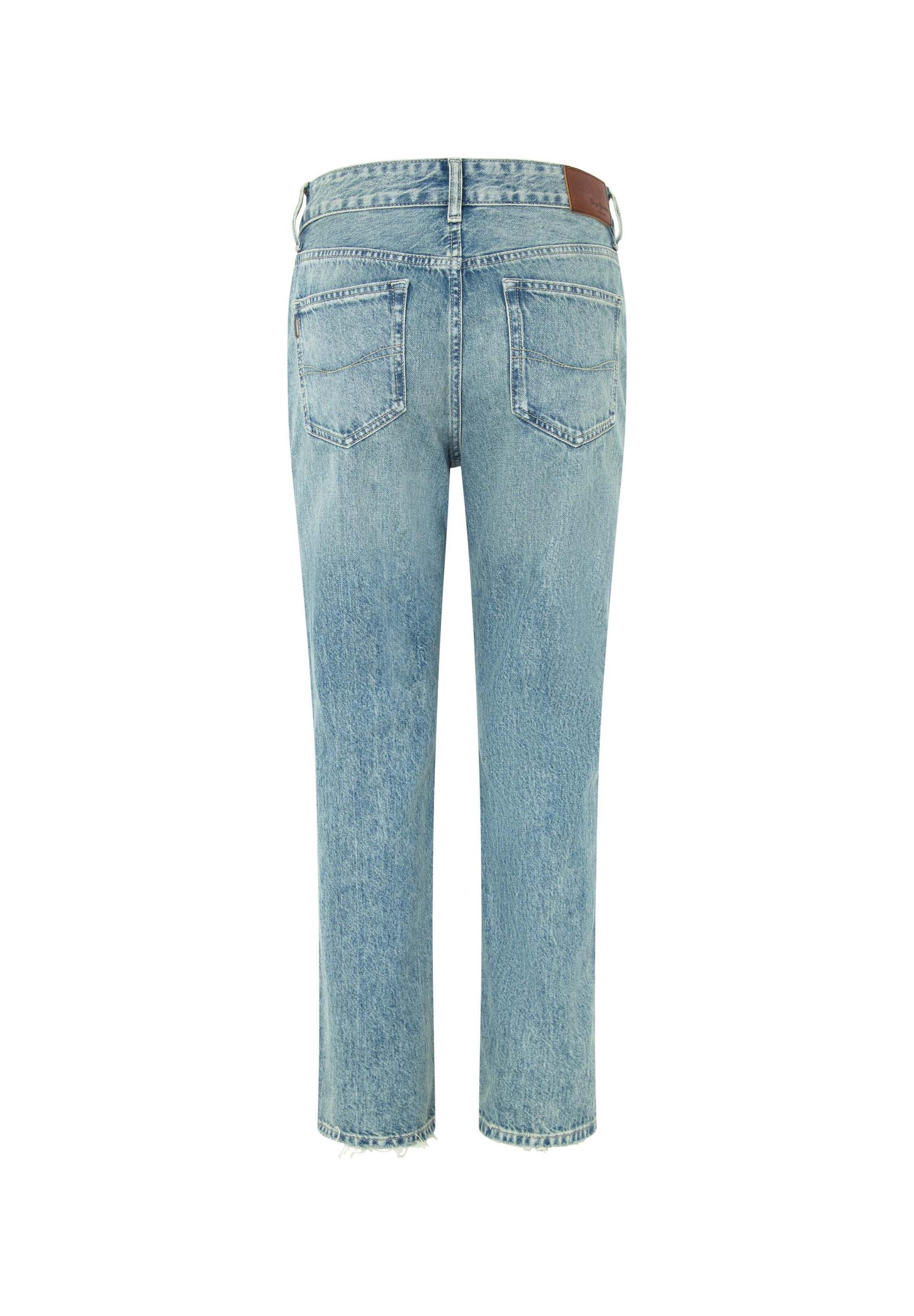 Pepe Jeans Normální Džíny – modrá