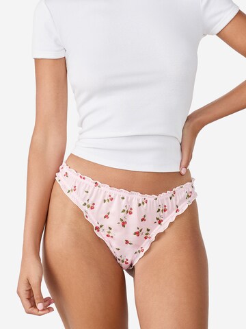ETAM String 'Trefle' in Pink