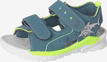 RICOSTA Open schoenen in Blauw: voorkant