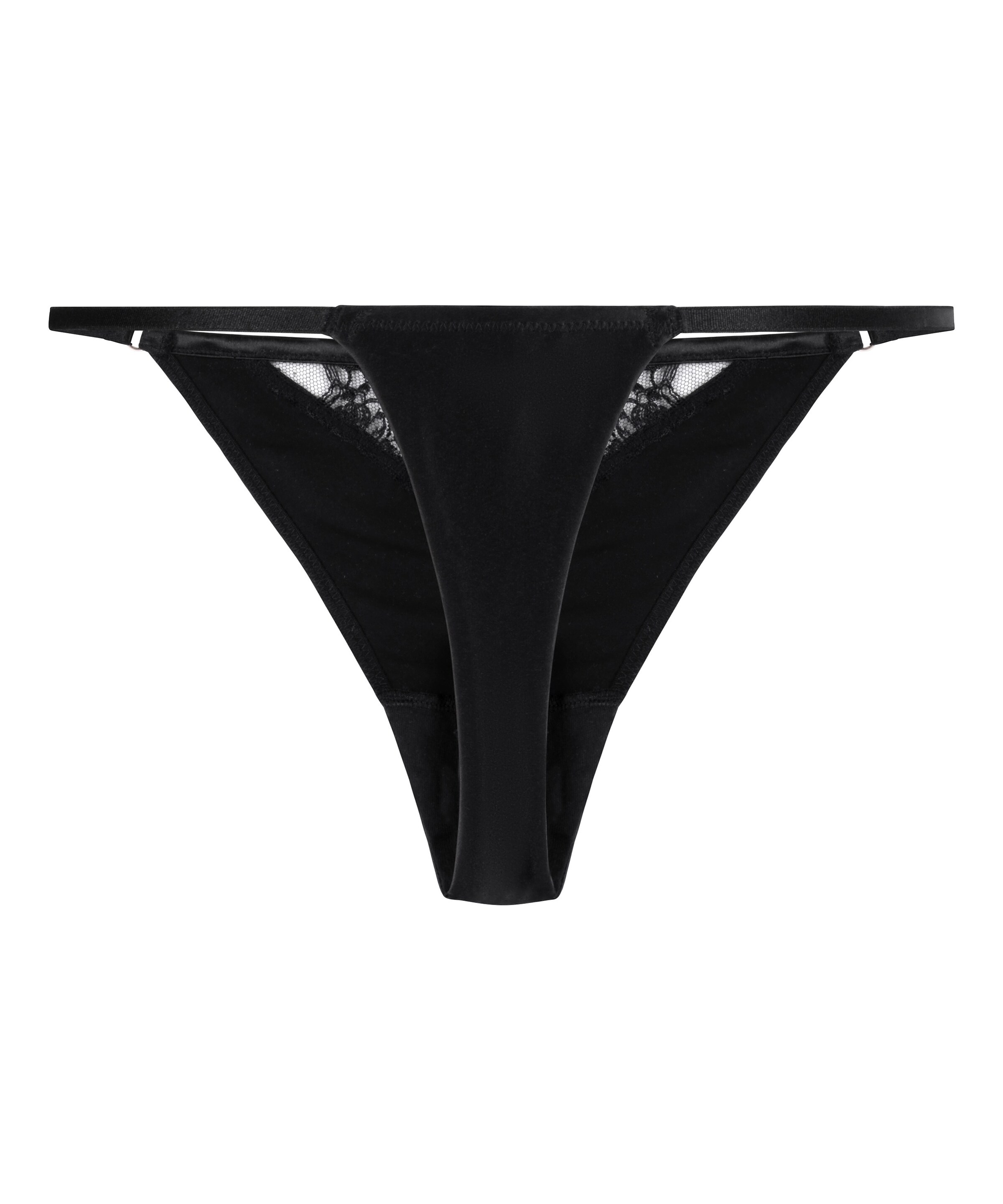 Hunkemöller String 'Catherine' in Zwart