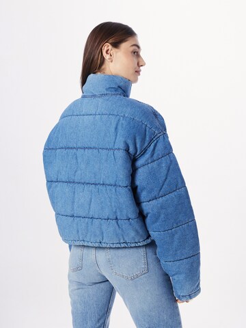 Calvin Klein Jeans Přechodná bunda 'Light Denim' – modrá