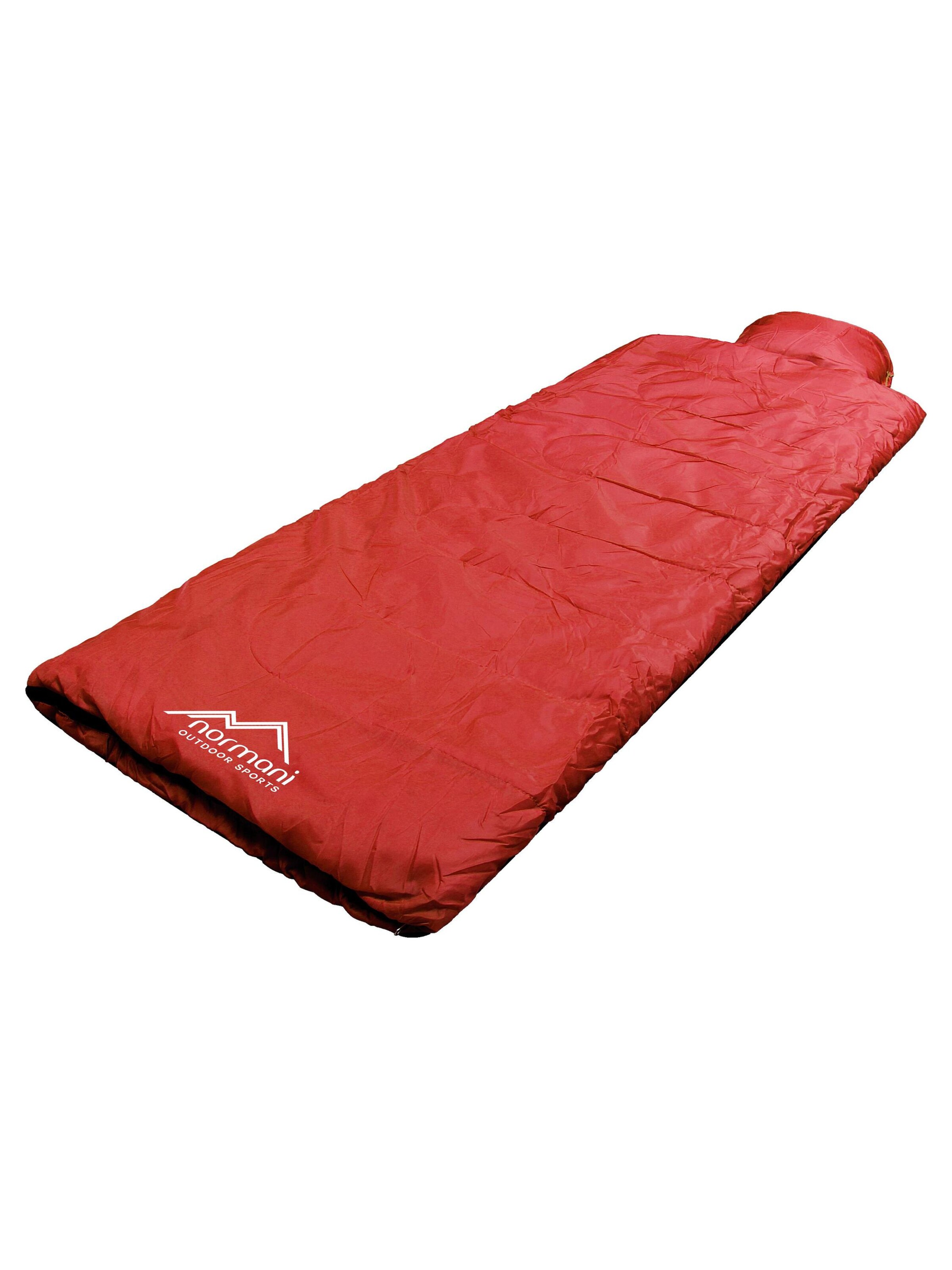 Sacs de couchage ' Traveller ' normani en rouge : devant