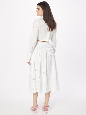 UNITED COLORS OF BENETTON Skirt in White