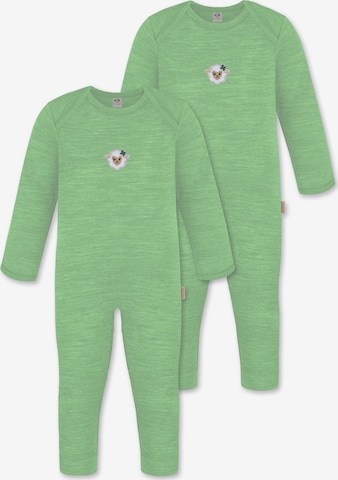 Barboteuse / body 'Waverly' normani en vert : devant