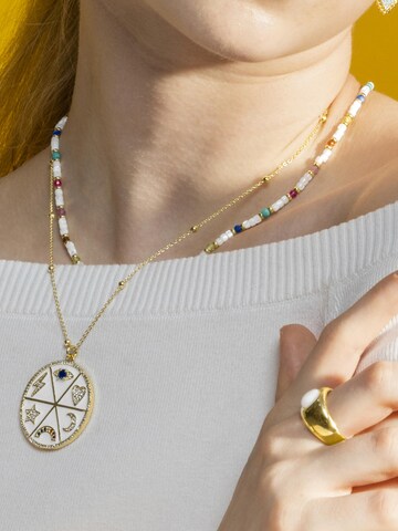 Luxenter Kæde 'Xolau' i hvid