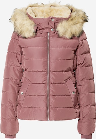 Veste d’hiver 'CAMILLA' ONLY en rose : devant