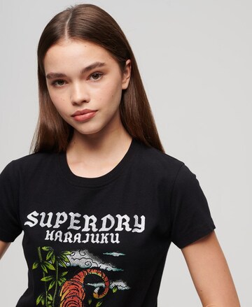 T-shirt Superdry en noir