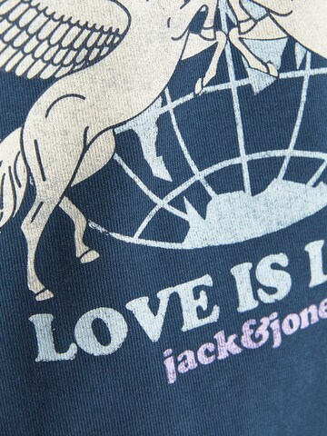 Sweat-shirt 'Equality' JACK & JONES en bleu