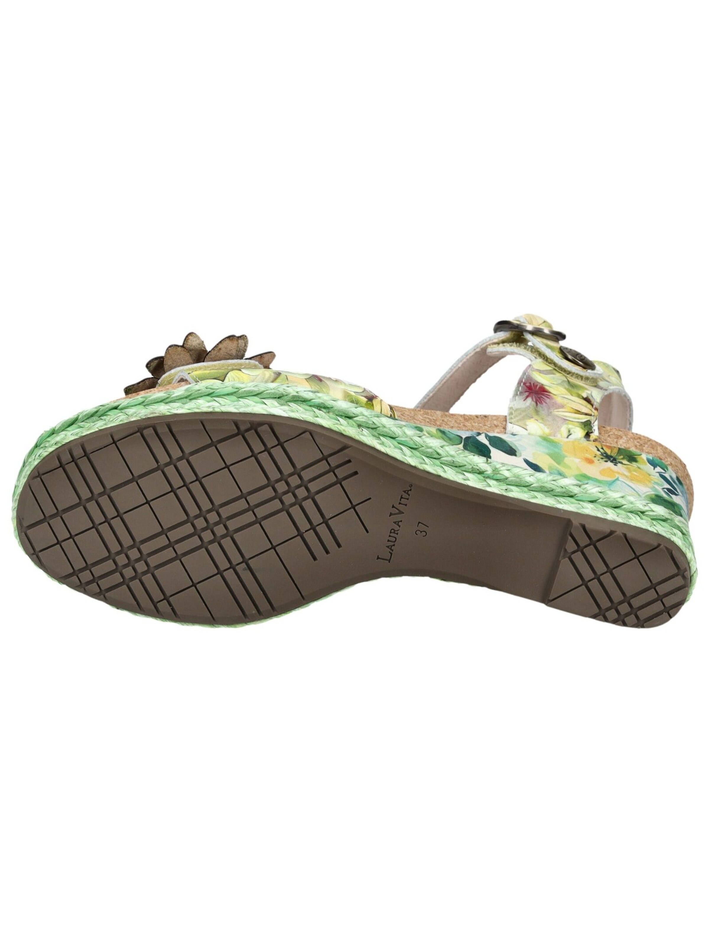 Sandales Laura Vita en vert