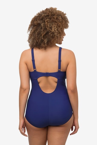 Ulla Popken Swimsuit in Blue