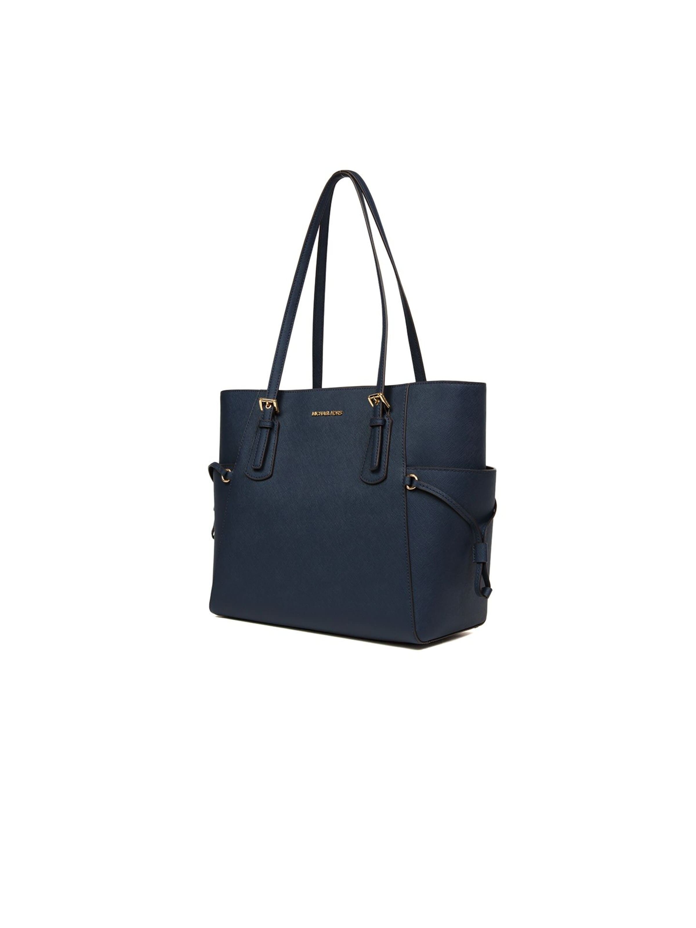 Borsa a mano 'Voyager Large East-West Tote' di Michael Kors in blu
