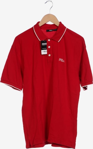 FILA Shirt in L-XL in Red: front