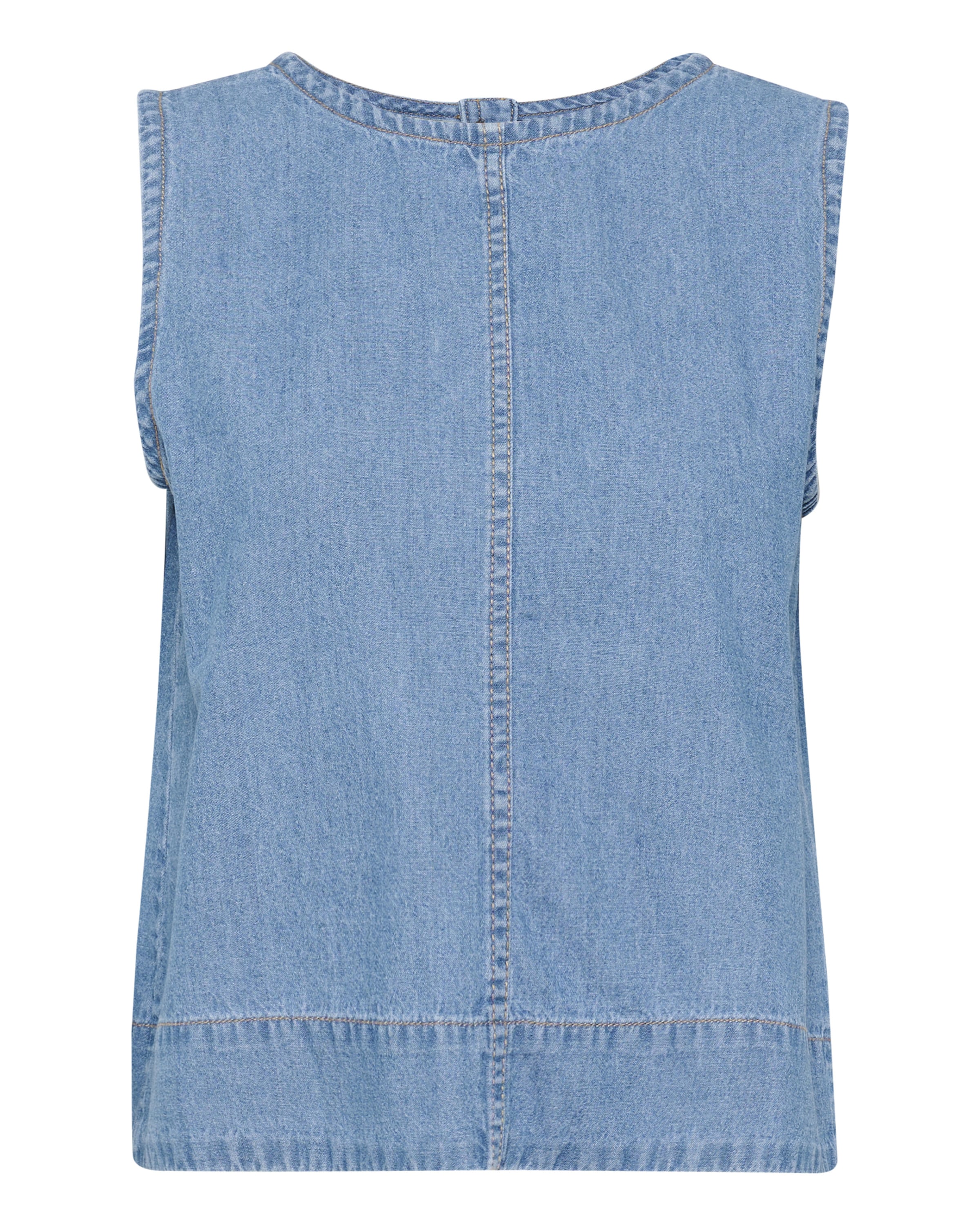 Kaffe - Blusa 'KALuise' em azul: frente