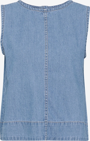 Kaffe - Top 'KALuise' em azul: frente