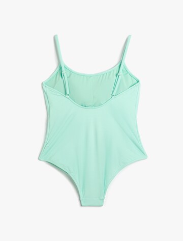 Koton Bustier Badpak in Groen