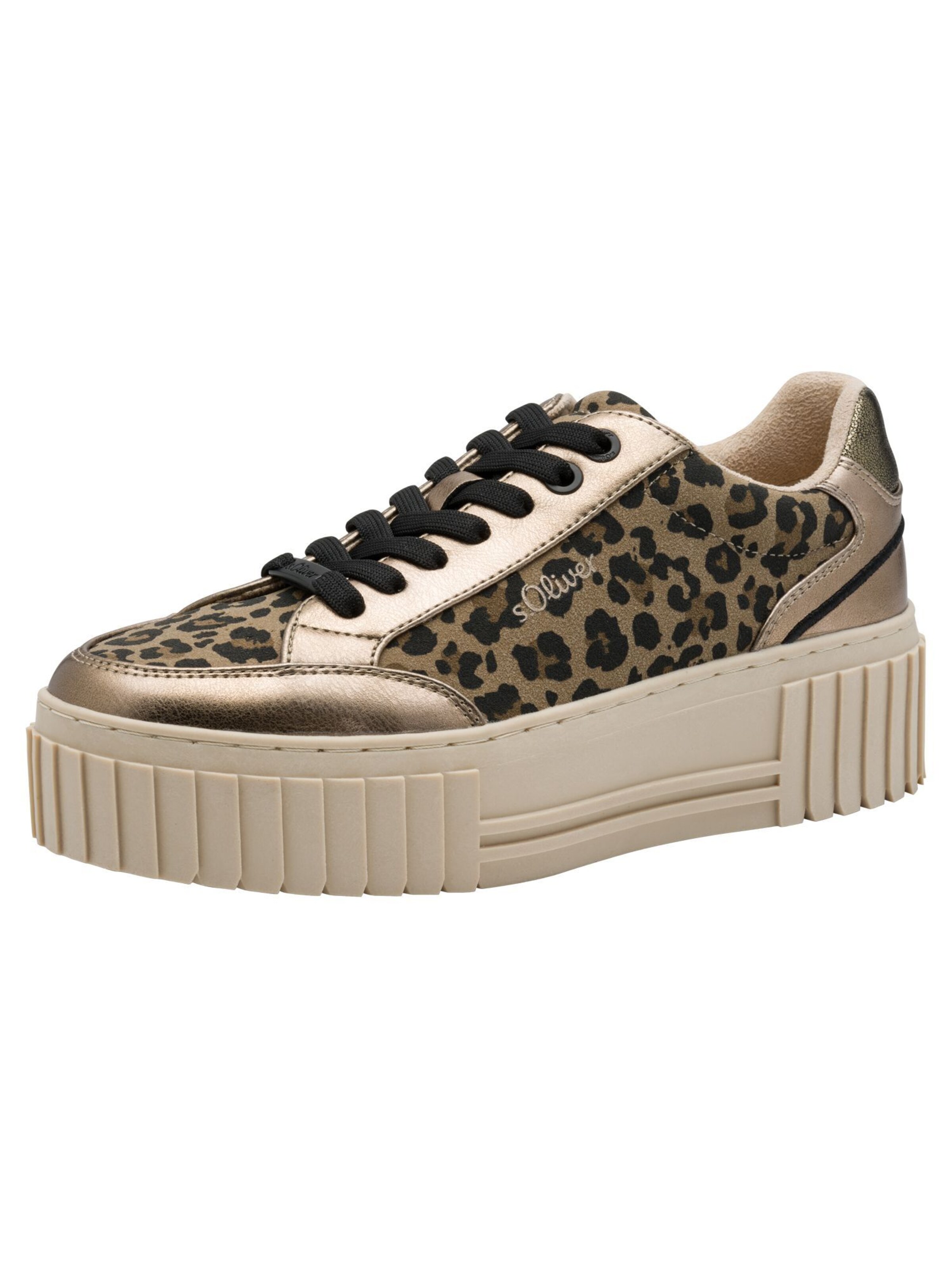 s.Oliver Sneaker in Beige: Vorderseite
