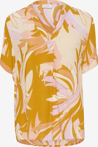 Bluză de la SAINT TROPEZ pe portocaliu: față