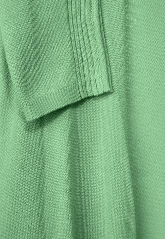 STREET ONE Knit Cardigan in Green