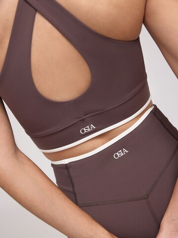 Osia Top in Brown