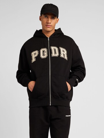 Pegador Sweatjacke 'CARLO' in Schwarz: predná strana