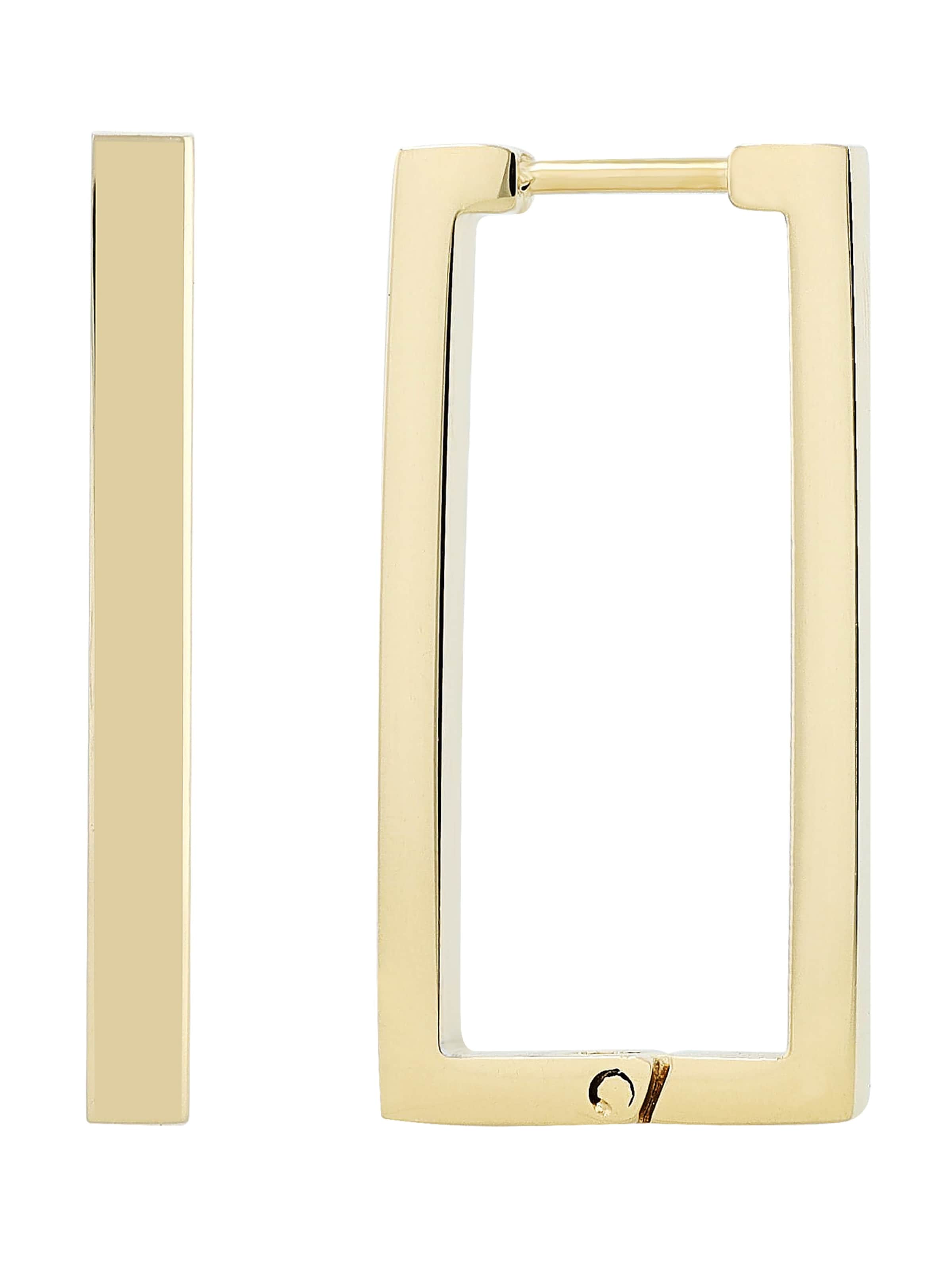 Akzent Earrings 'Peggy, langlebig' in Gold: front