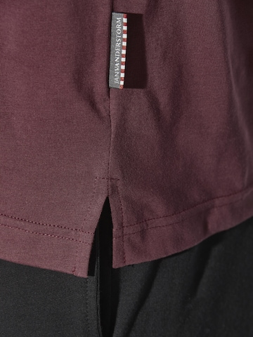 Jan Vanderstorm Shirt 'Nante' in Rood
