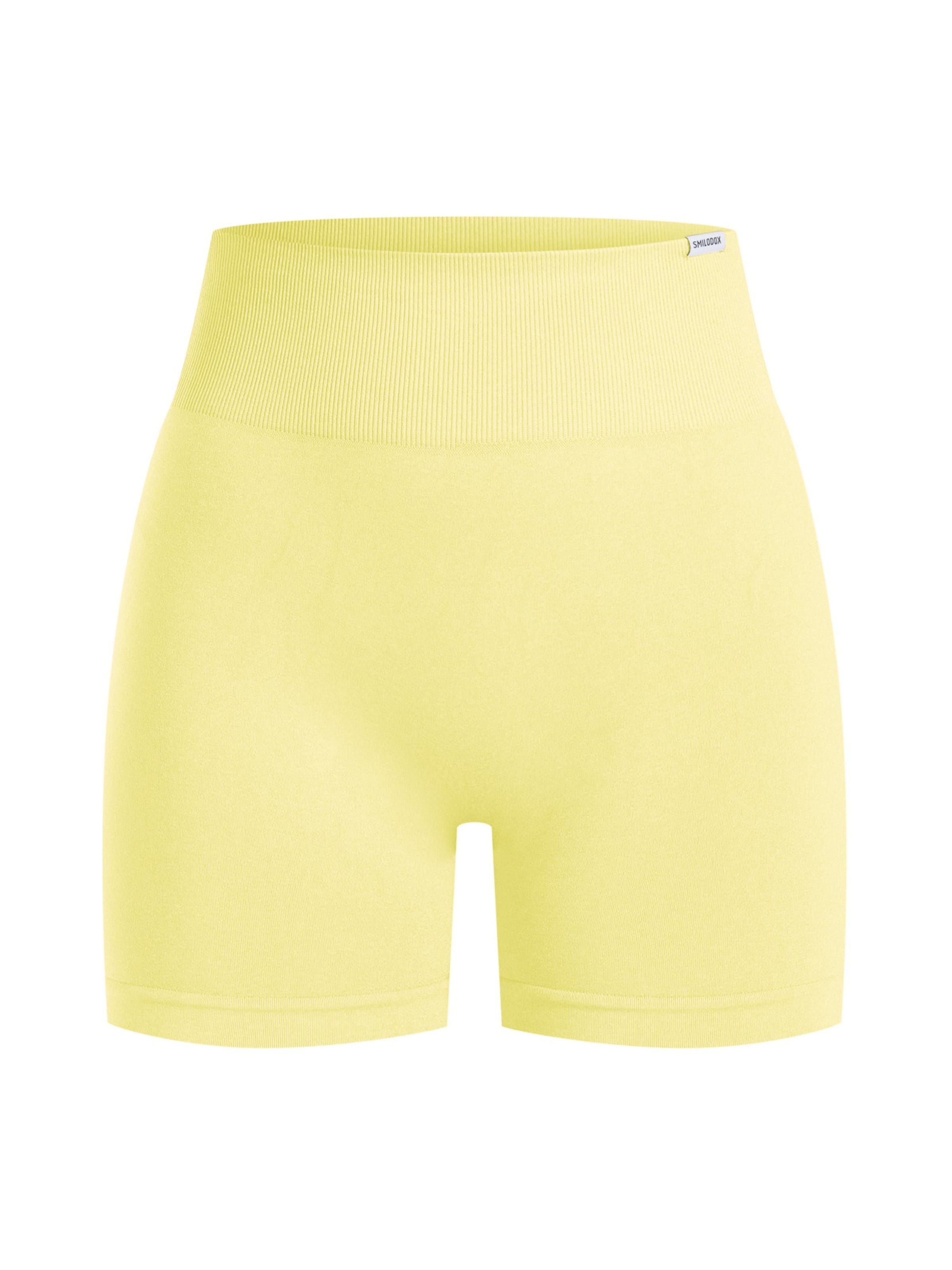 Pantalon de sport 'Phelia' Smilodox en jaune : devant