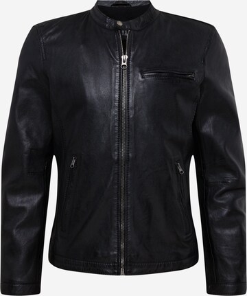 FREAKY NATION Regular fit Between-Season Jacket 'Easy Jim' in Black: front