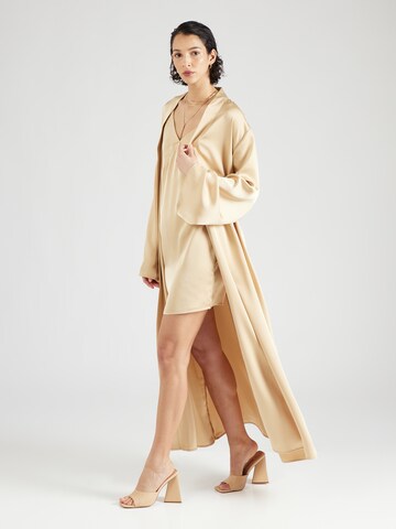 ABOUT YOU x Iconic by Tatiana Kucharova Dress 'Kim' in Beige