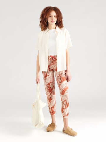 Iriedaily Tapered Byxa 'La Palma' i röd