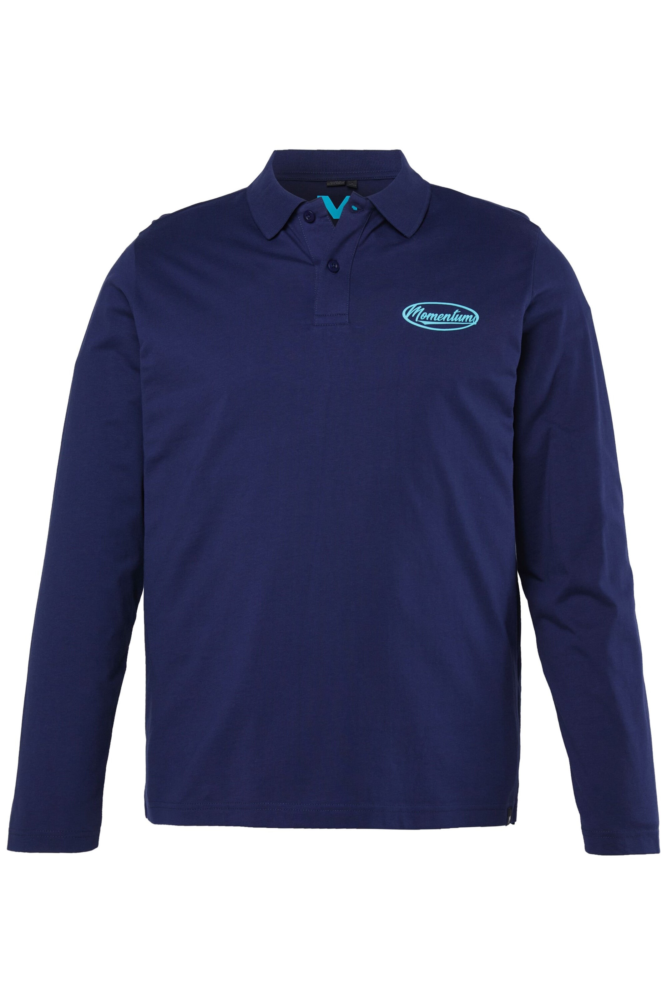 Men Plus Shirt in L in de kleur Nachtblauw, Productweergave