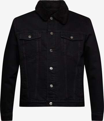 ESPRIT Between-Season Jacket in Black: front