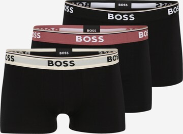 BOSS Boxershorts 'Power' in Schwarz: predná strana