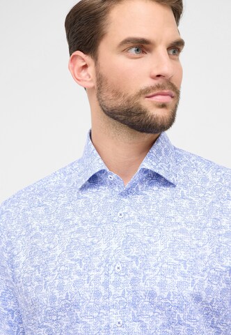 ETERNA Regular fit Button Up Shirt in Blue