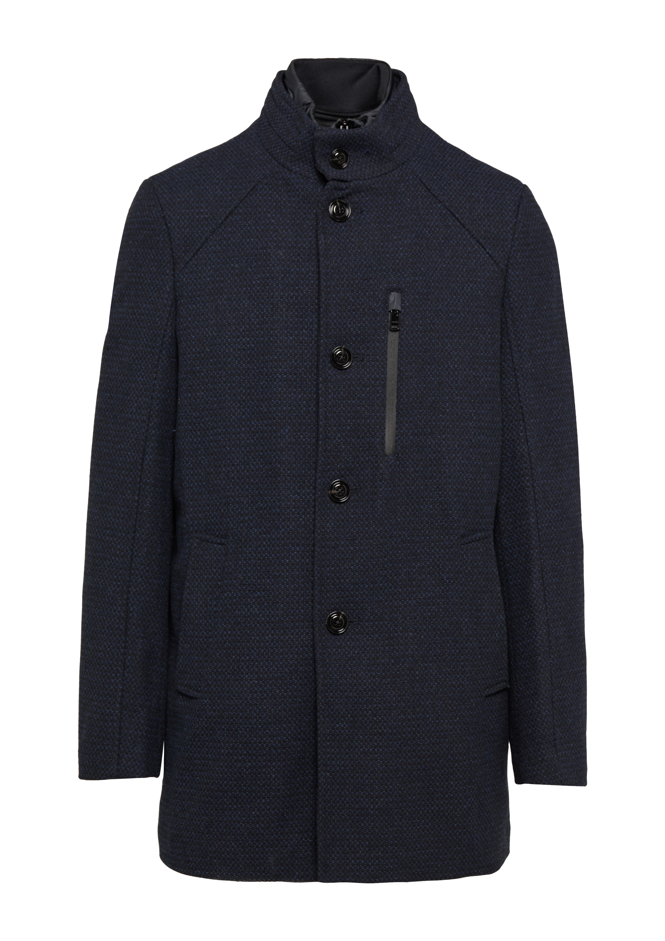 s.Oliver BLACK LABEL Übergangsmantel in Blau: Vorderseite