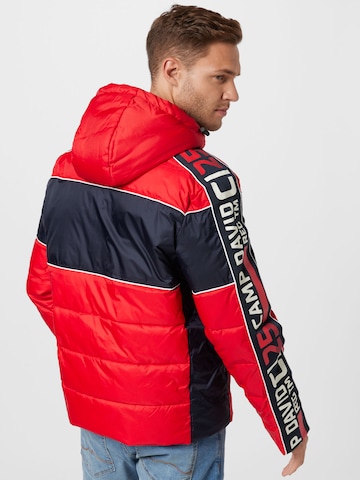 Veste d’hiver CAMP DAVID en rouge