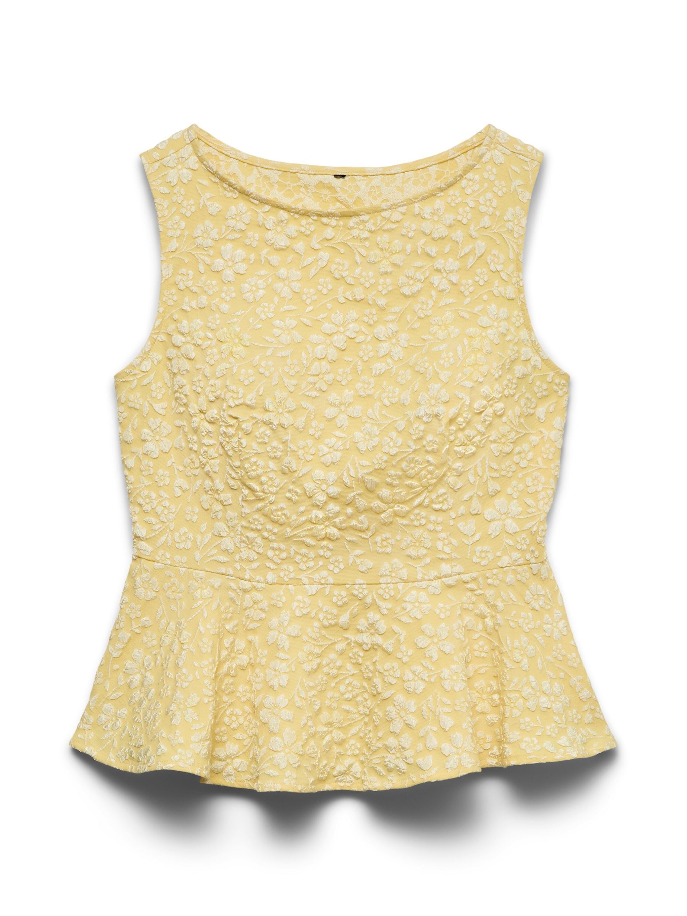 Chemisier 'FIONA ' VERO MODA en jaune : devant