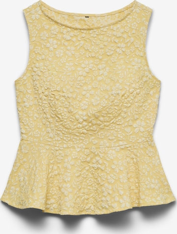 Chemisier 'FIONA ' VERO MODA en jaune : devant