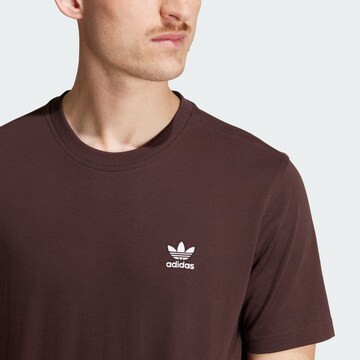 ADIDAS ORIGINALS Shirt 'Trefoil Essentials' in Bruin