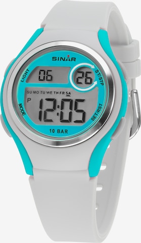 SINAR Uhr in Blau: Vorderseite