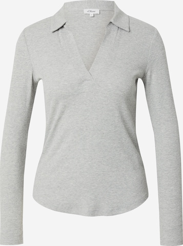 s.Oliver Shirt in Grau: Vorderseite