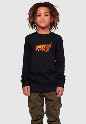 ABSOLUTE CULT Shirt 'Stranger Things' in Black: front