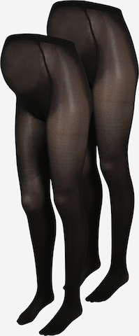 Collants Lindex Maternity en noir : devant