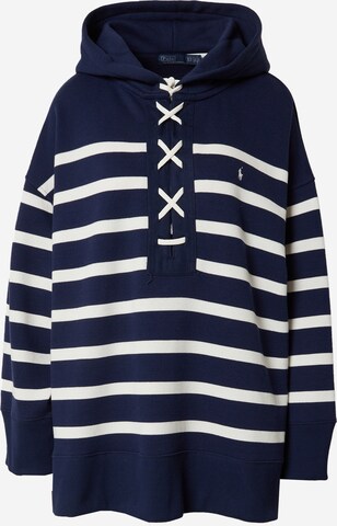 Sweat-shirt Polo Ralph Lauren en bleu : devant