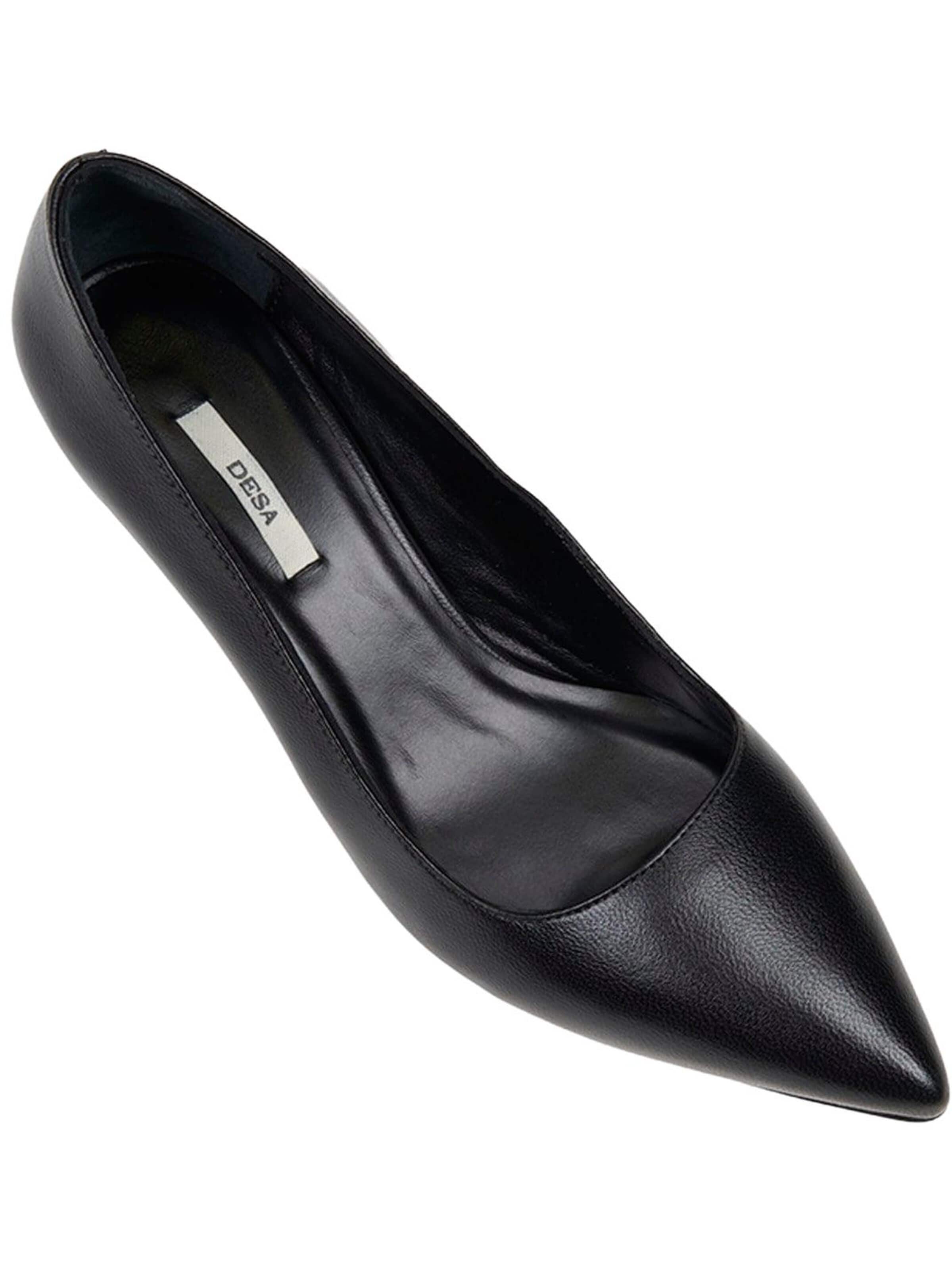 Desa - Zapatos destalonado 'Stilett' en negro
