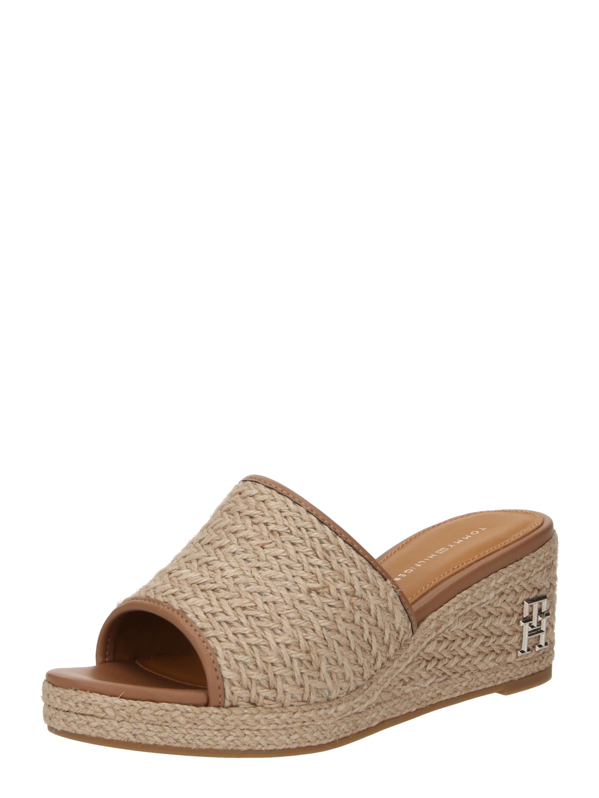 TOMMY HILFIGER Šľapky - Béžová: predná strana