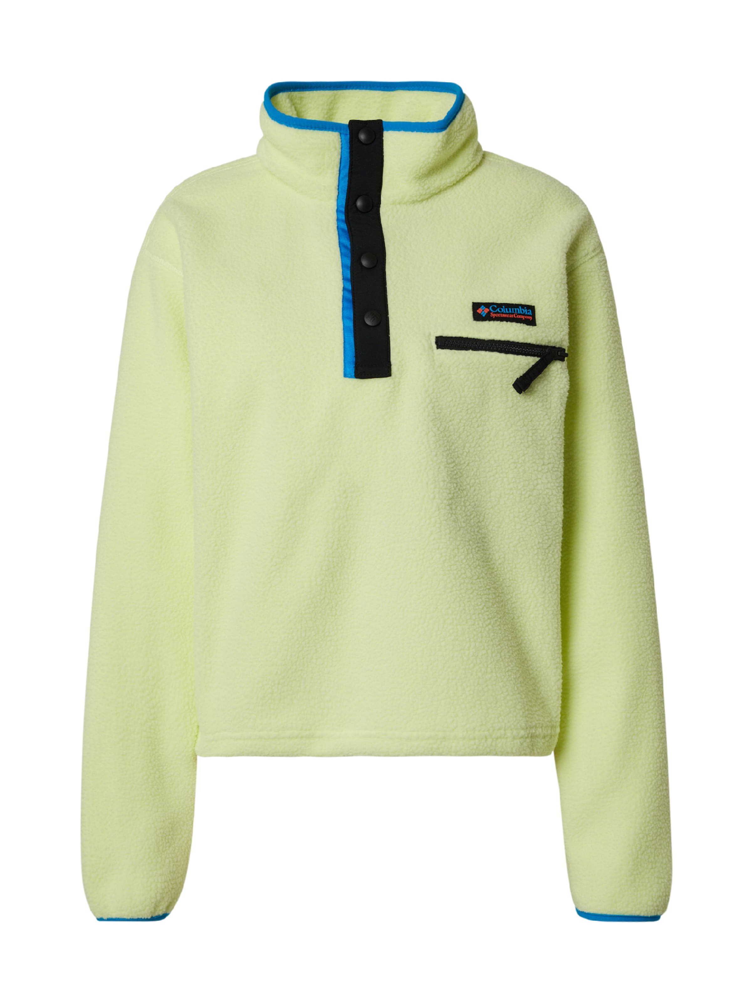 COLUMBIA Sportovní svetr 'Helvetia II' – žlutá: přední strana